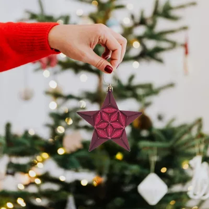 Northlight Glittered Star 12-pc. Christmas Ornament