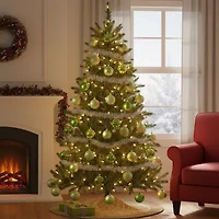 Northlight Green 4-Finish Ball 32-pc. Christmas Ornament