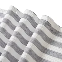 Madison Park Ariana Ombre Waffle Shower Curtain