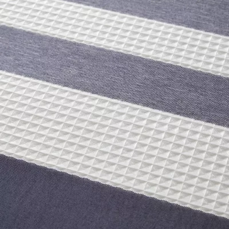 Madison Park Ariana Ombre Waffle Shower Curtain