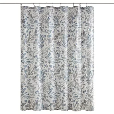 Madison Park Kairi Printed Seersucker Shower Curtain