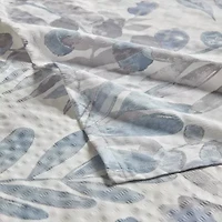 Madison Park Kairi Printed Seersucker Shower Curtain