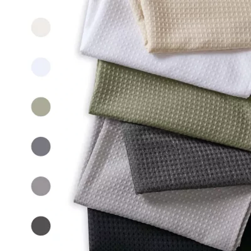 Madison Park Arbor Waffle Shower Curtain