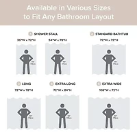 Madison Park Arbor Waffle Shower Curtain