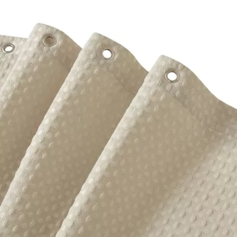 Madison Park Arbor Waffle Shower Curtain