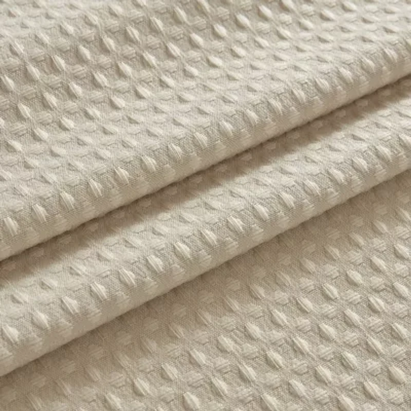 Madison Park Arbor Waffle Shower Curtain