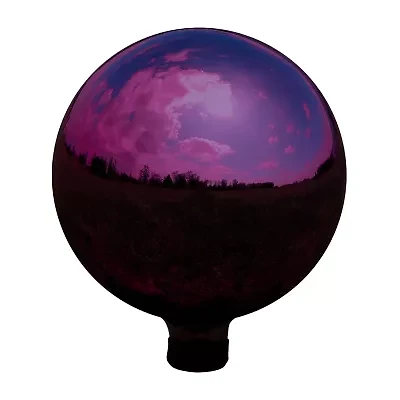 Net Health Shops Mirrored Gazing Globe - 10 Inch Glass Yard Art