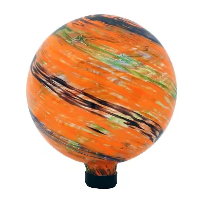 Net Health Shops Sunset Sky Glass Gazing Globe - 10 Inch Yard Art