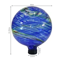 Net Health Shops Northern Lights Glass Gazing Globe Yard Art