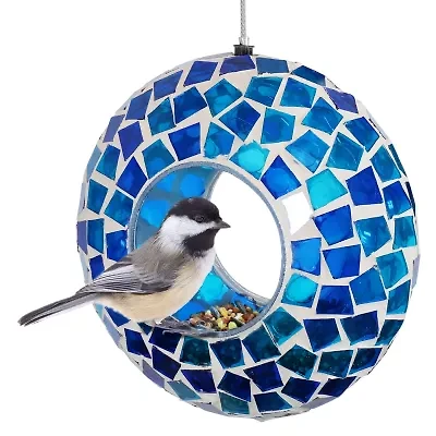 Net Health Shops Mosaic Fly-Through Bird Feeder