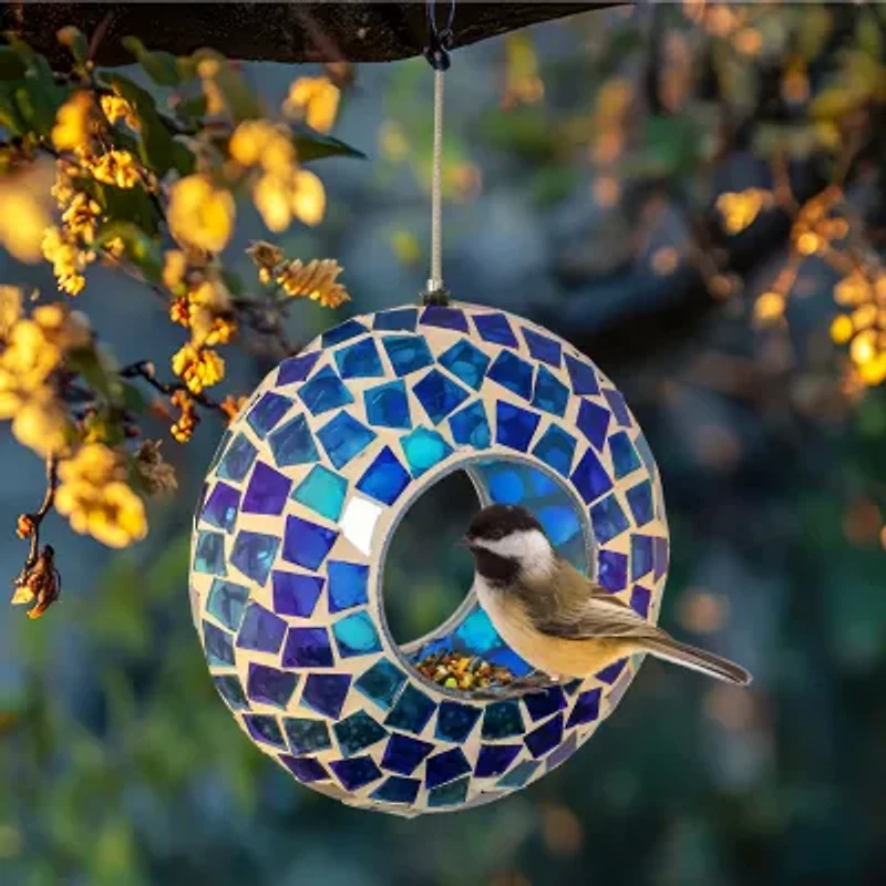 Net Health Shops Mosaic Fly-Through Bird Feeder