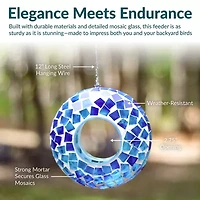 Net Health Shops Mosaic Fly-Through Bird Feeder