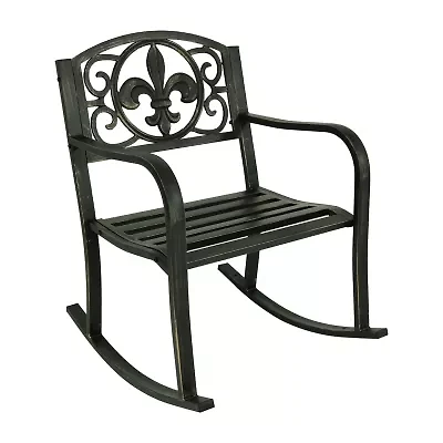 Sunnydaze Patio Collection Rocking Chair