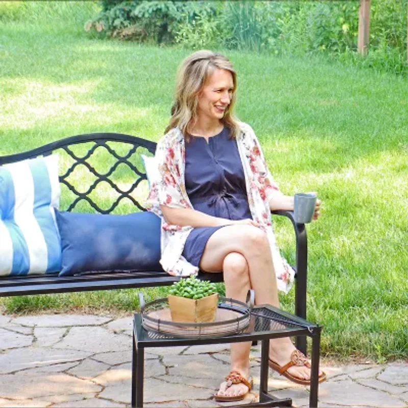 Sunnydaze Patio Collection Bench