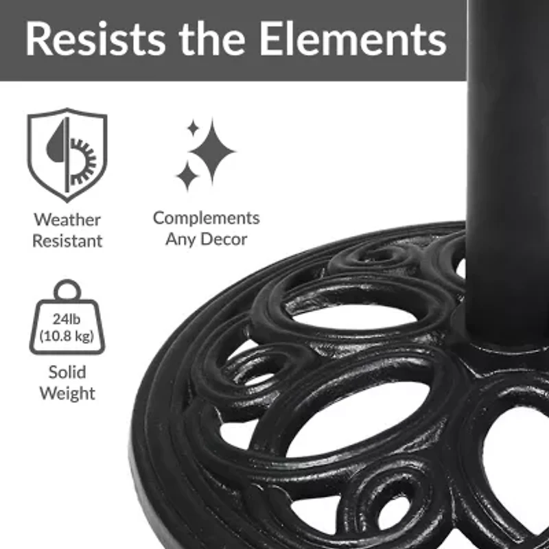 Sunnydaze Collection Patio Umbrella Base