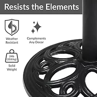 Sunnydaze Collection Patio Umbrella Base