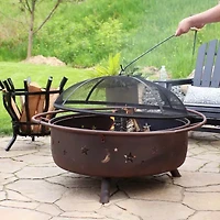 Sunnydaze Collection Portable Weather Resistant Fire Pit
