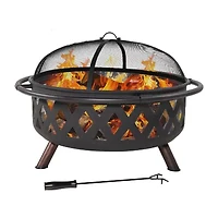 Sunnydaze Collection Portable Weather Resistant Fire Pit