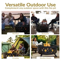 Sunnydaze Collection Portable Weather Resistant Fire Pit