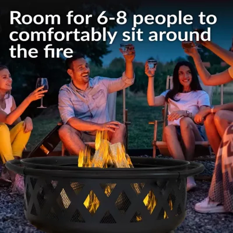 Sunnydaze Collection Portable Weather Resistant Fire Pit