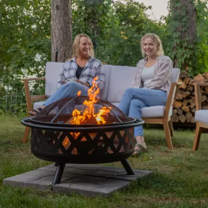 Sunnydaze Collection Portable Weather Resistant Fire Pit