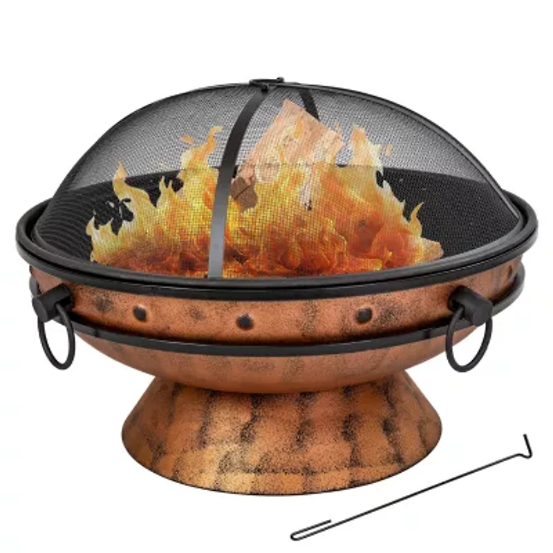 Sunnydaze Collection Portable Weather Resistant Fire Pit
