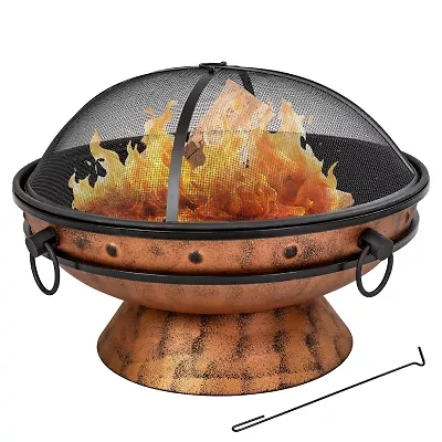 Sunnydaze Collection Portable Weather Resistant Fire Pit