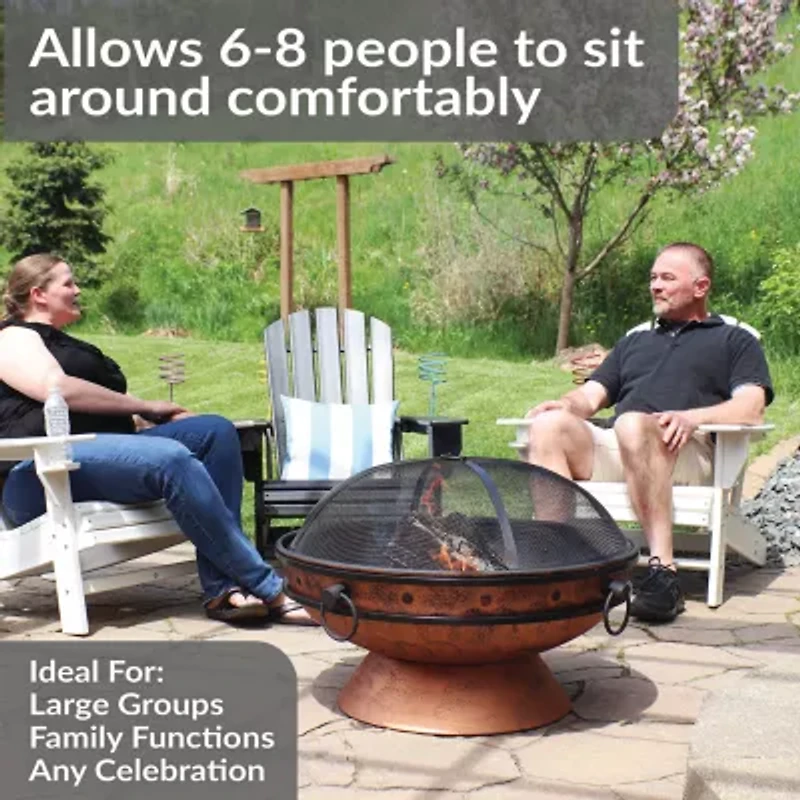 Sunnydaze Collection Portable Weather Resistant Fire Pit