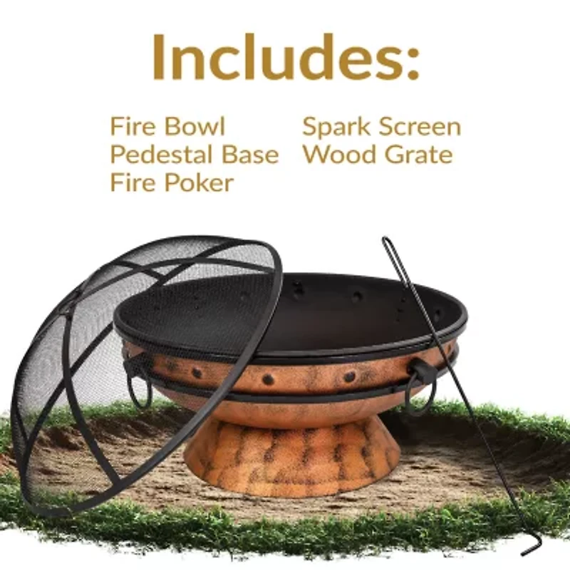 Sunnydaze Collection Portable Weather Resistant Fire Pit