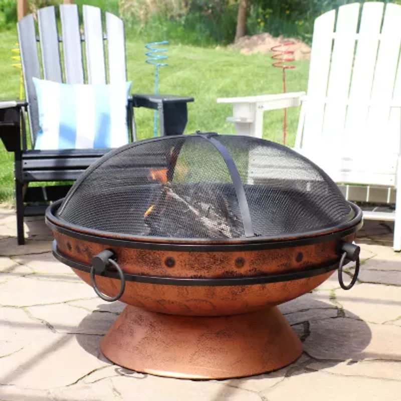 Sunnydaze Collection Portable Weather Resistant Fire Pit