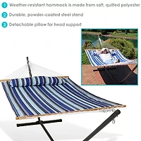 Sunnydaze Patio Collection Hammock