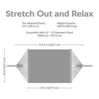 Sunnydaze Patio Furniture Hammock