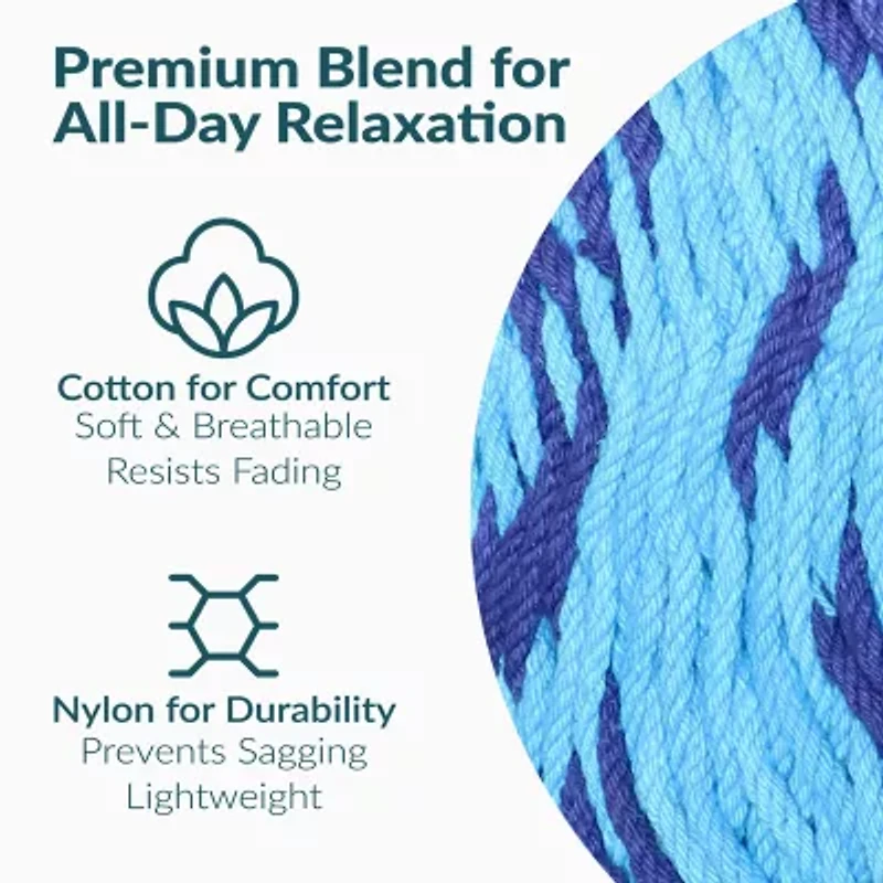 Sunnydaze® Handwoven Thick-Cord Mayan Hammock