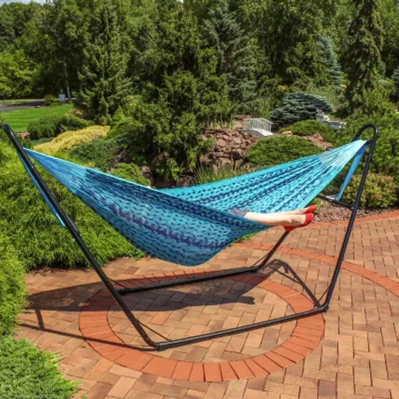 Sunnydaze® Handwoven Thick-Cord Mayan Hammock