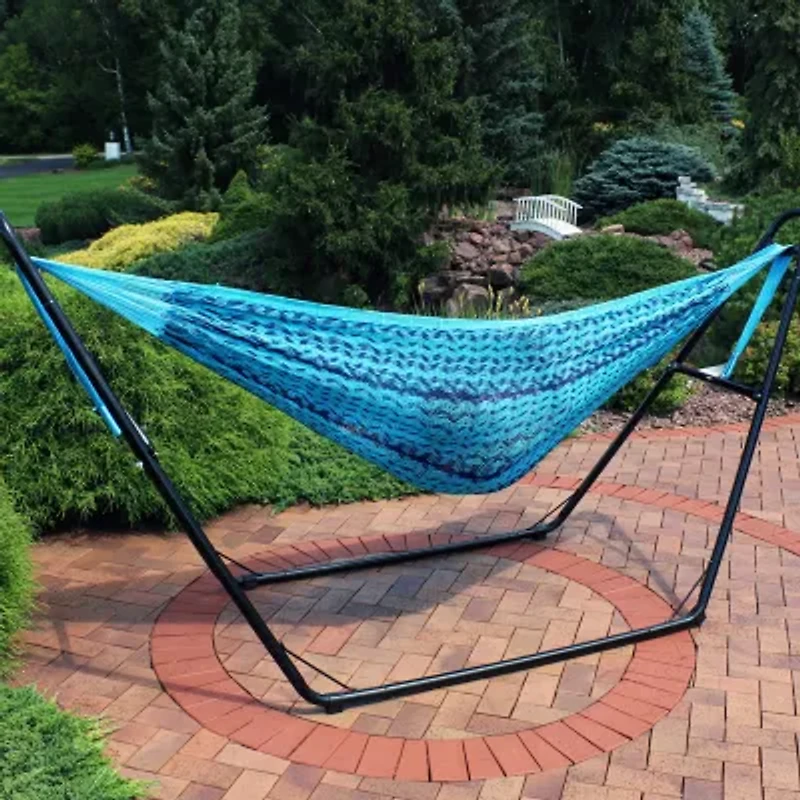 Sunnydaze® Handwoven Thick-Cord Mayan Hammock
