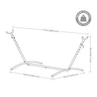 Sunnydaze® Patio Collection Space Saving Hammock Stand
