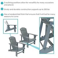 2-pc. Adriondack Chair