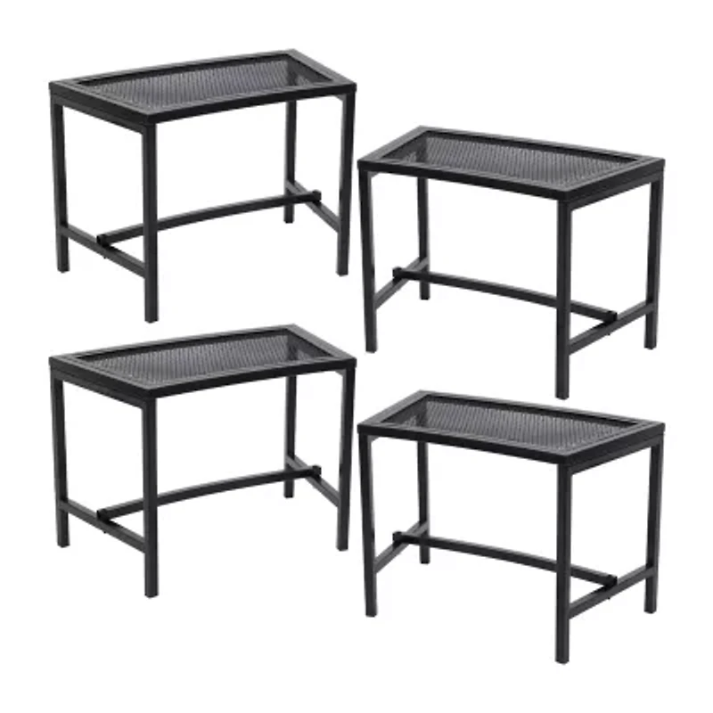 Sunnydaze 4 Pack Bench