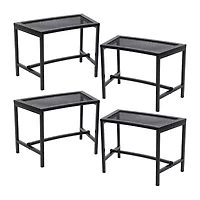 Sunnydaze 4 Pack Bench