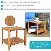 Weather Resistant Side Table