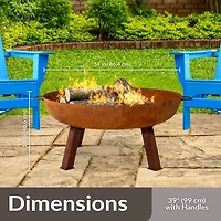 Weather Resistant Fire Pit