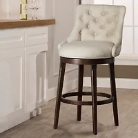 Halbrooke Counter Height Upholstered Barstool