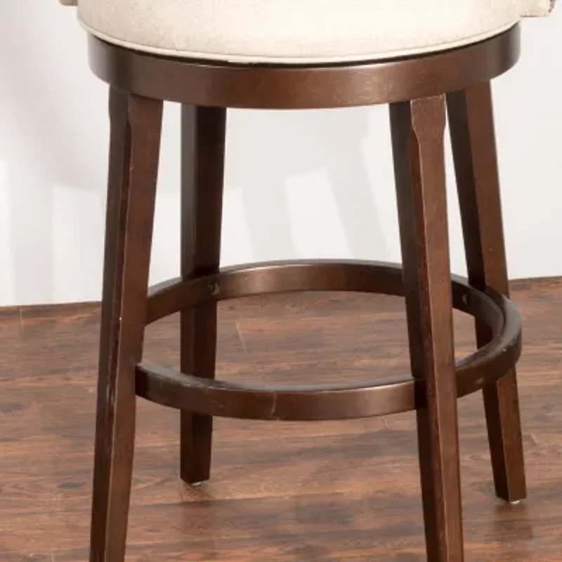 Halbrooke Counter Height Upholstered Barstool
