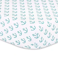 The Peanutshell Nautical 3-pc. Crib Bedding Set