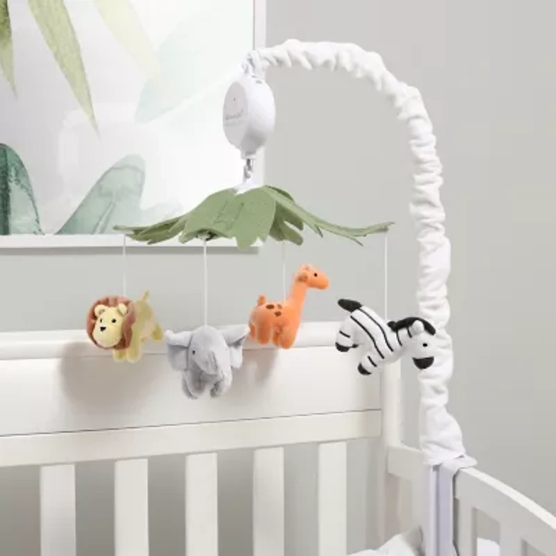The Peanutshell Safari Animals Baby Mobile