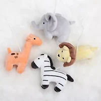 The Peanutshell Safari Animals Baby Mobile