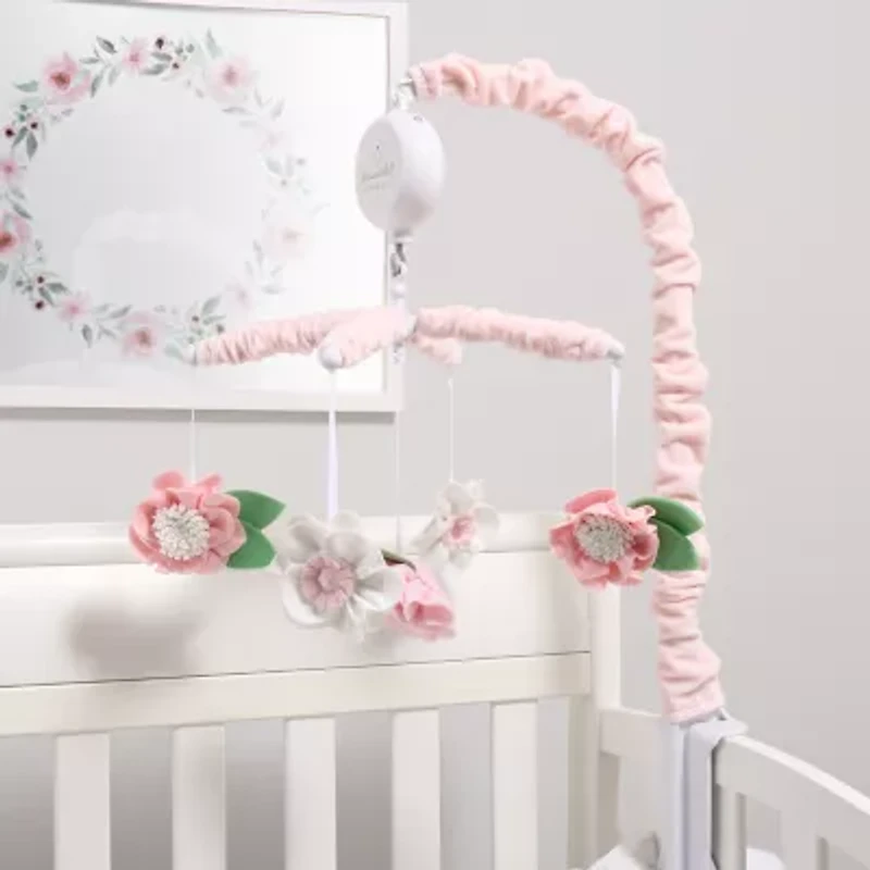 The Peanutshell Flowers Baby Mobile