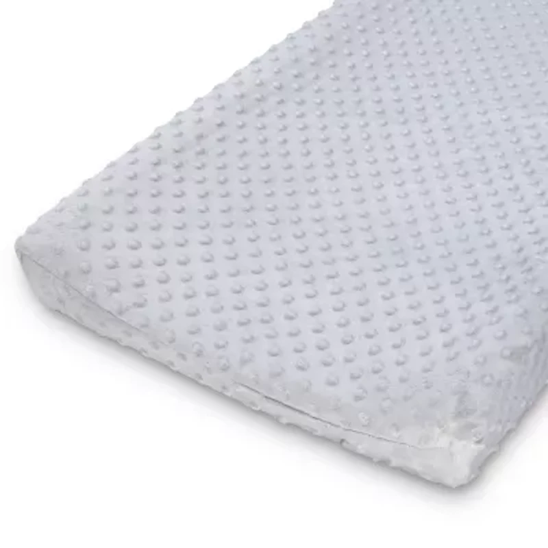 The Peanutshell Grey/White Minky Dot 2-pc. Changing Pad Cover
