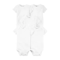 Carter's Baby Unisex Crew Neck Short Sleeve 5-pc. Bodysuit