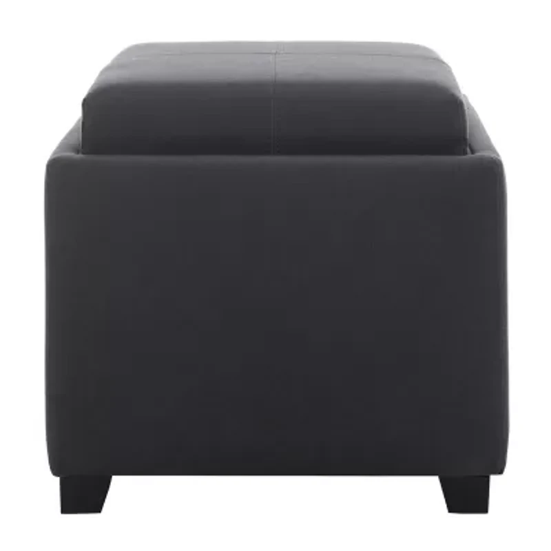 Harrison Tray Storage Ottoman